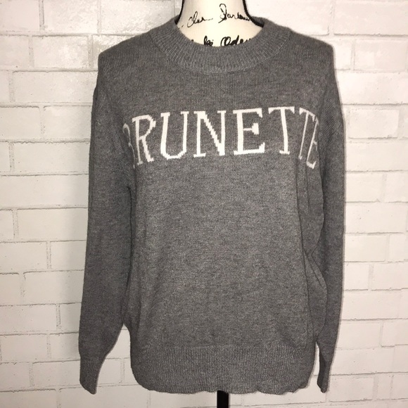 POOF New York Sweaters - POOF Brunette sweater